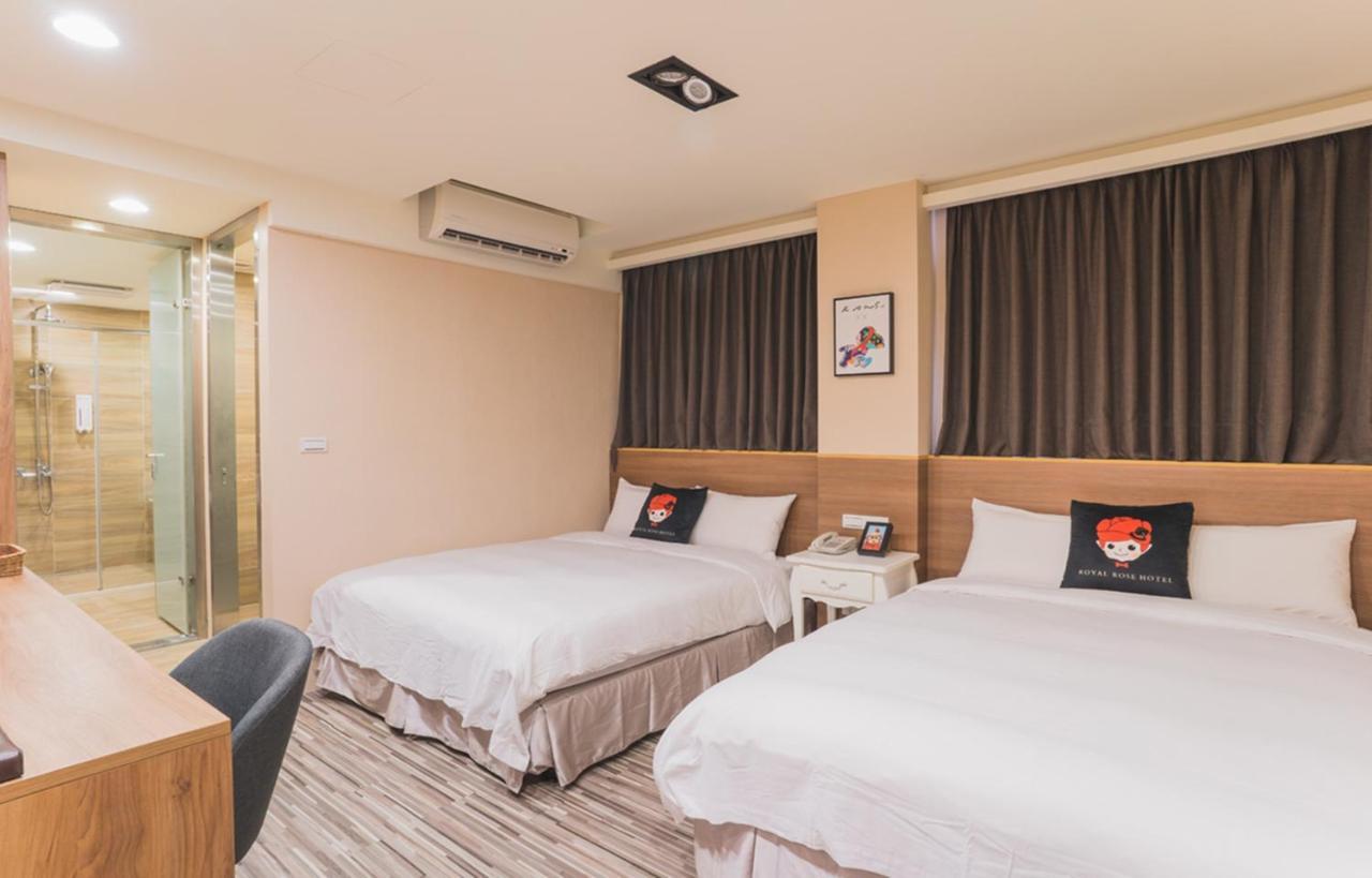 Royal Rose Hotel Taipei Station Oda fotoğraf